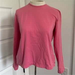 Lands' End Pink Long Sleeve T-shirt